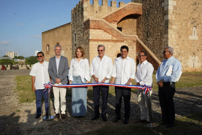 Presidente Luis Abinader inaugura remozamiento Museo Fortaleza de Santo Domingo